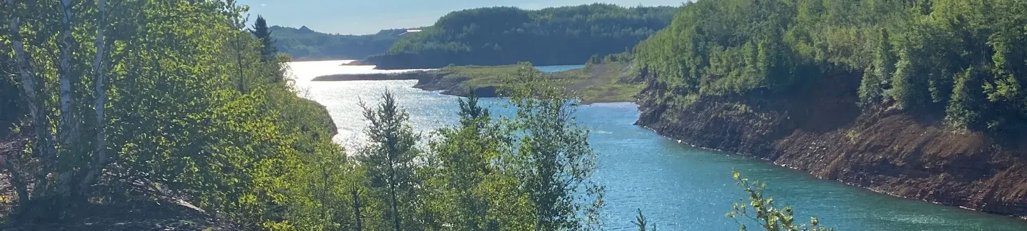 Photo of a mine pit