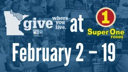 Give Where You Live at Super One February 2-19