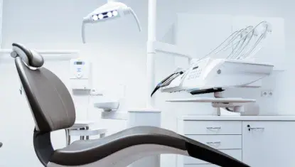 dentist chair and equipment 